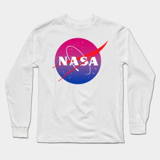 Subtle Bisexual NASA Long Sleeve T-Shirt